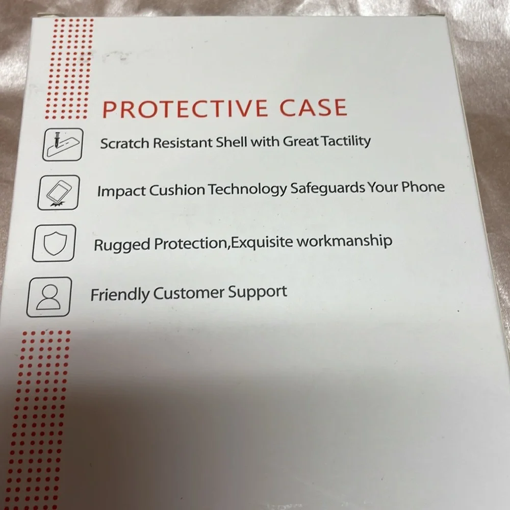 NIB Maxdara Google Pixel Red Phone Case